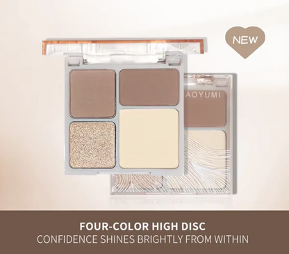 Natural Face Powder Palette Matte Bronzer Contour Shading Highlighter Blush 