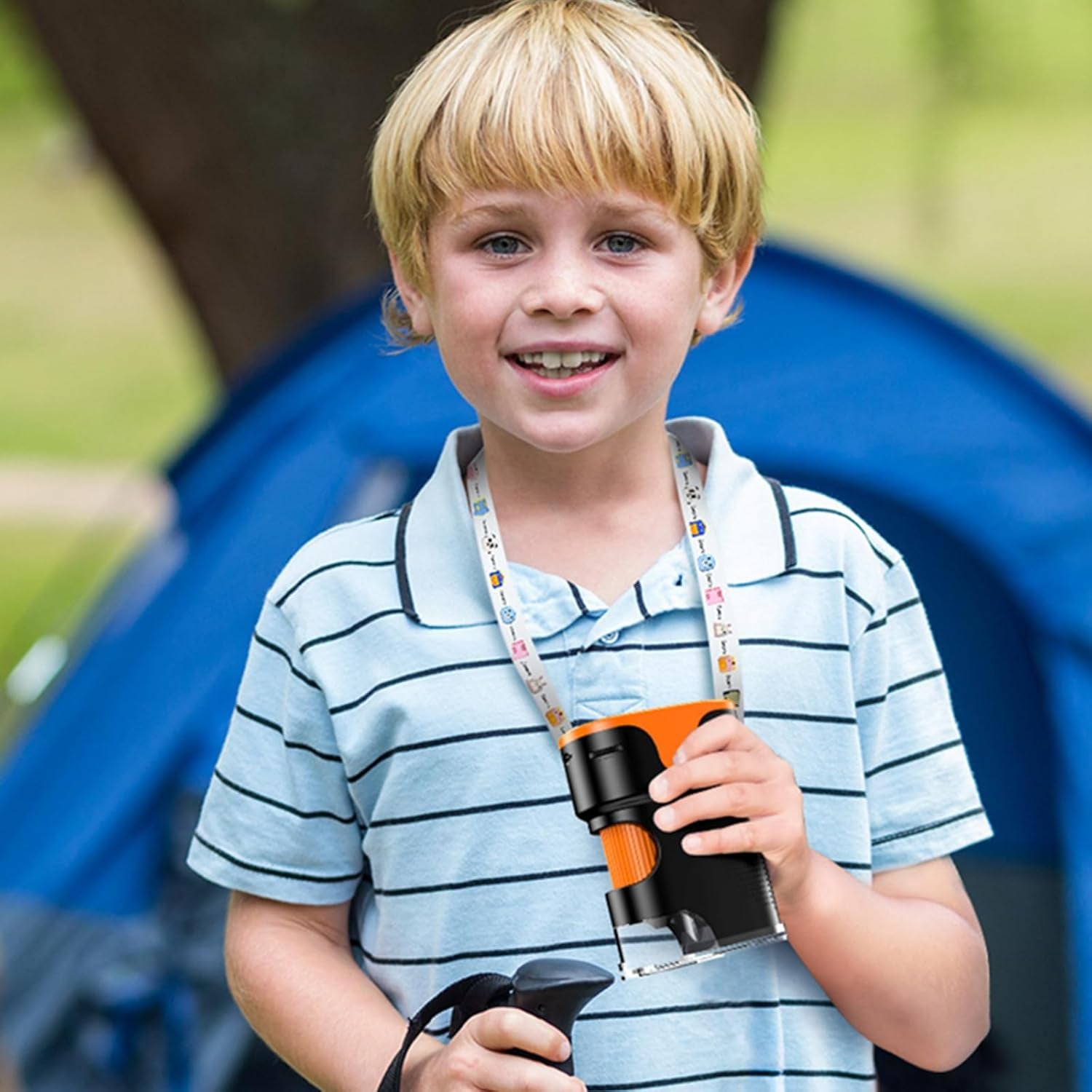 1000X Handheld Digital Microscope for Kids - 4K 2.0" Screen, Rechargeable Mini Labster Portable Pocket Scope, Includes Slides Kit - Science Gadget Edu Gift for Children Ages 4-12