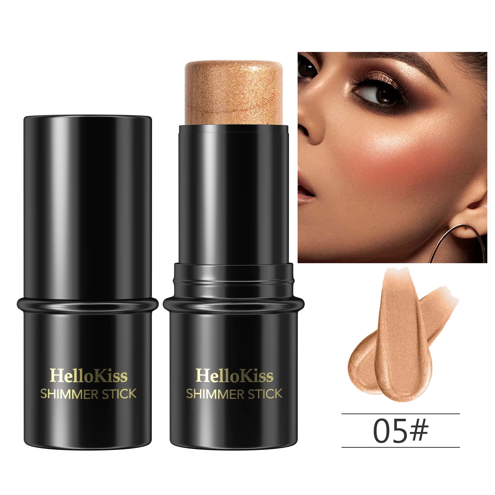 Highlighting Bronzer Stick Face Brightening Blusher Contour Concealer Pen
