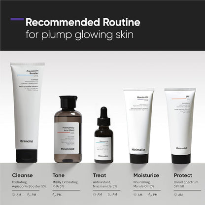 Face Moisturizer for Dry Skin with 5% Marula Oil and Hyaluronic Acid 1.7 Oz / 50 g