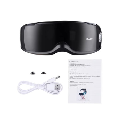 9 Modes Magnetic Vibrator Eye Massager Therapy -Smart Eye Massage Instrument Relieves Fatigue 