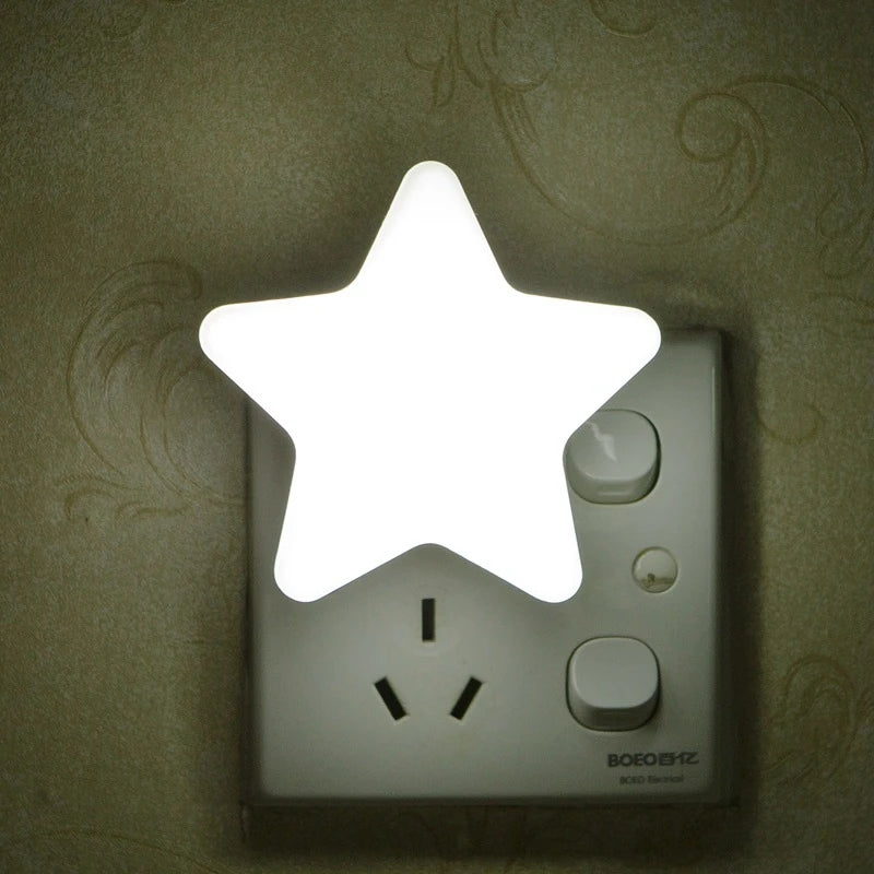Star Night Light US Plug – Bedroom, Nursery, Corridor Home Décor LED Lamp