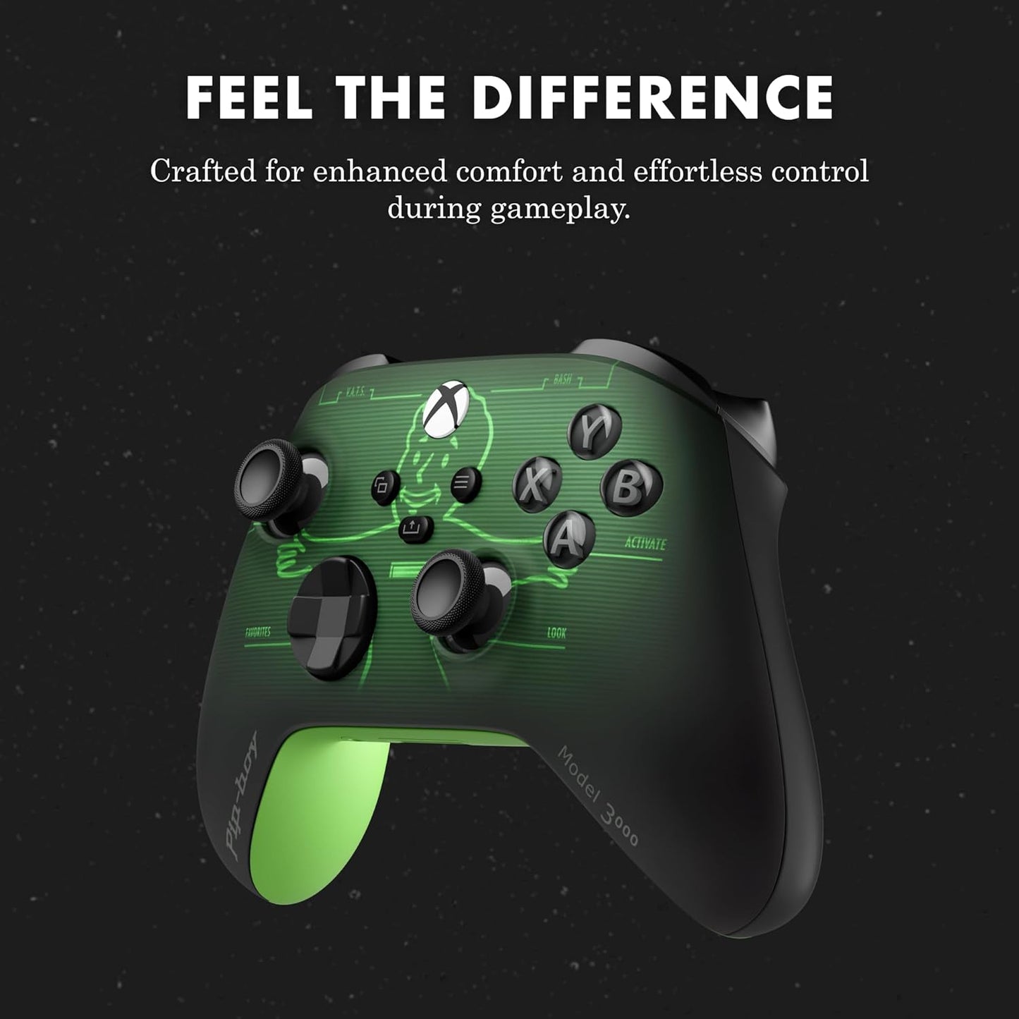 Wireless Gaming Controller – Fallout Pip-Boy Edition – Play on Console, Windows, and Cloud Devices