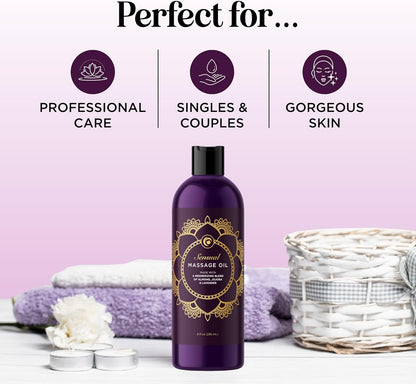 Aromatherapy Sensual Non Greasy Massage Oil