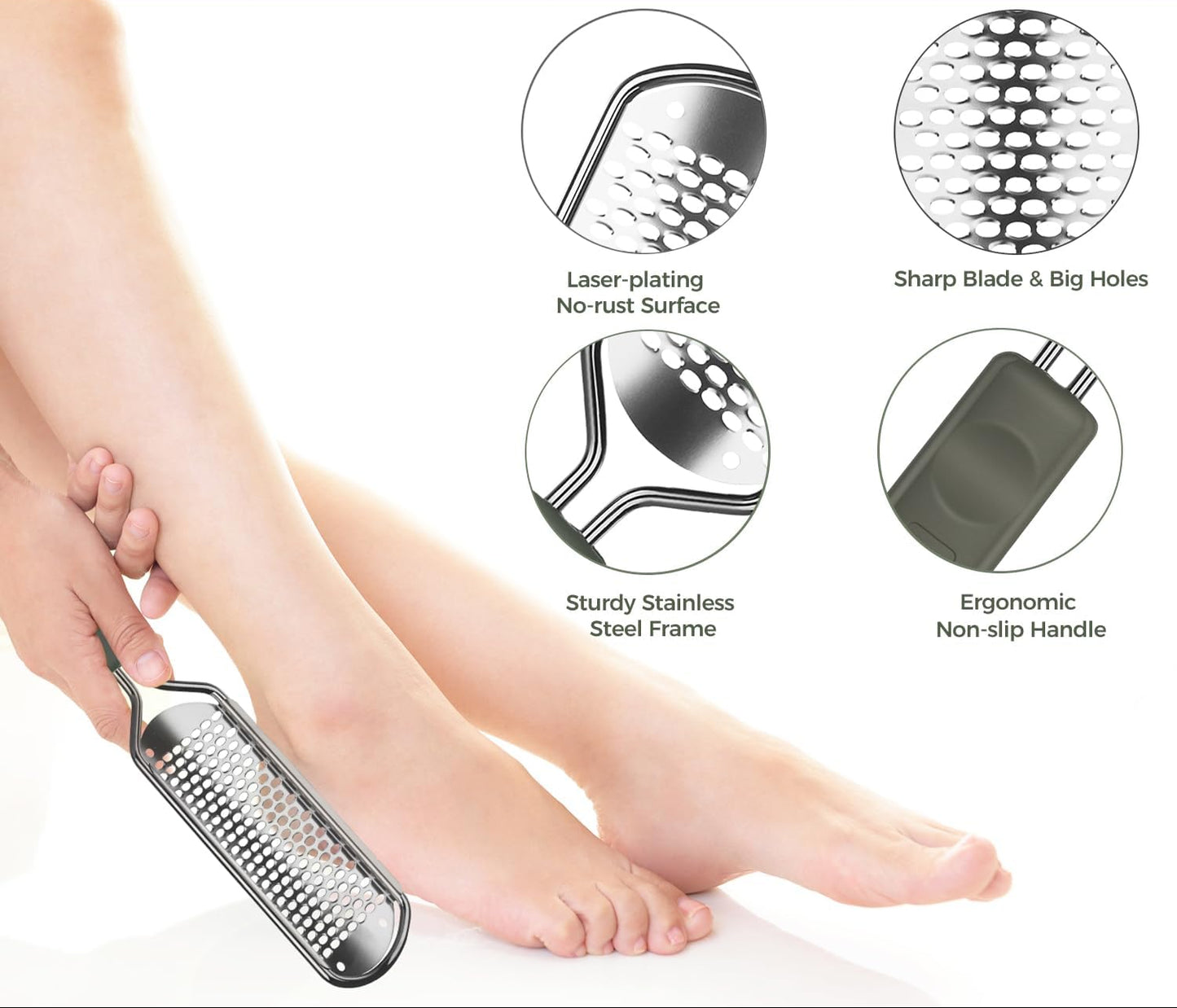 Foot Rasp Foot File and Callus Remover -Stainless Steel File