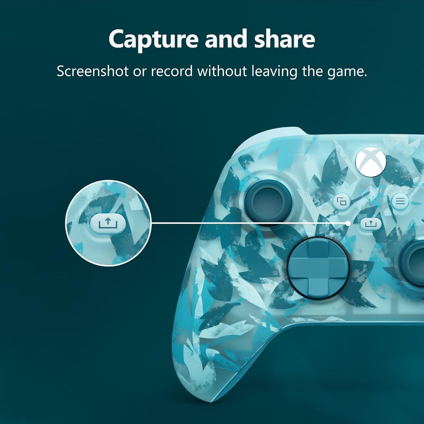 Wireless Controller Ice Breaker Special Edition - Wireless & Bluetooth Connectivity - New Hybrid D-Pad & Share Button - Featuring Textured Grip