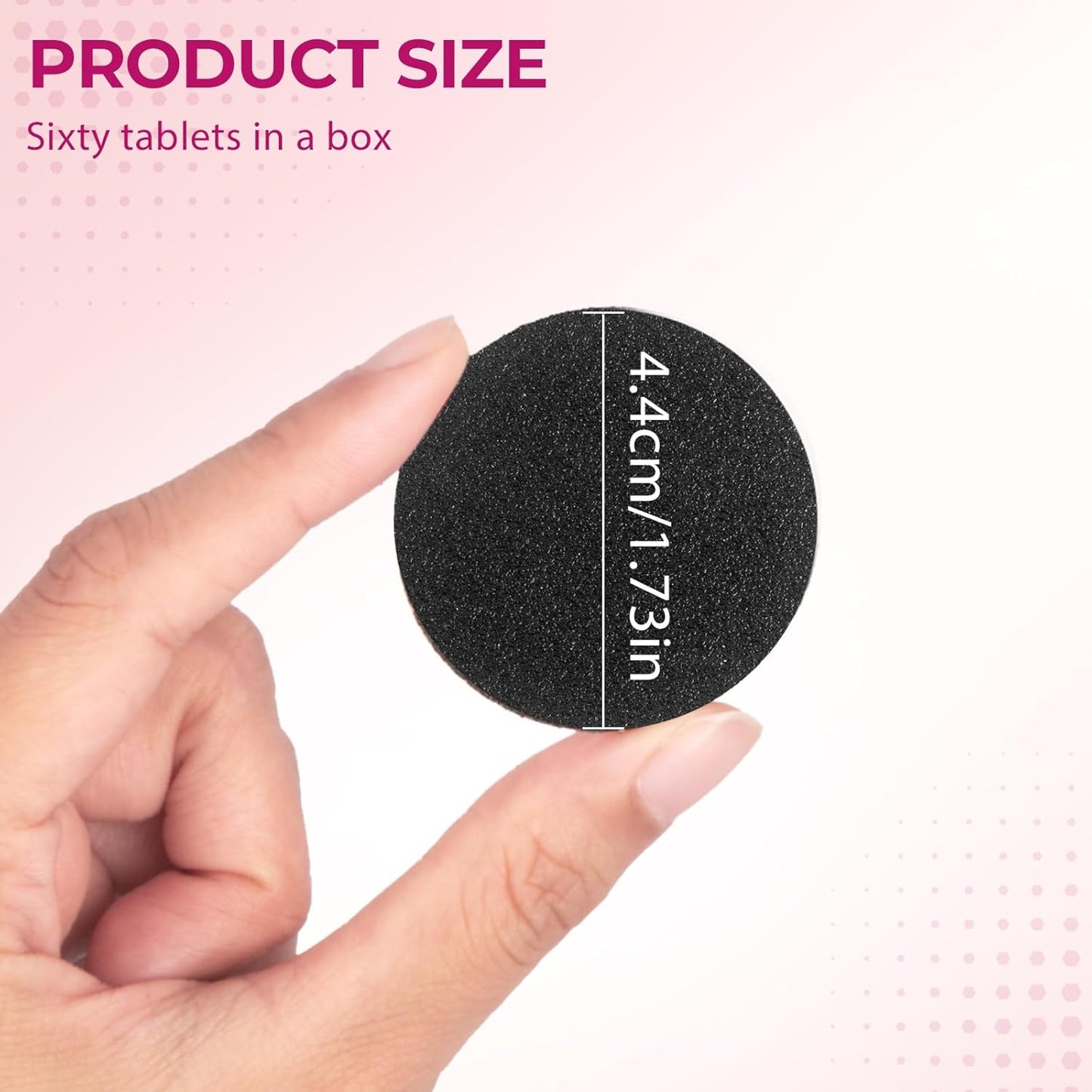 Aluminum File Grinder Adjustable Pedicure Tools with 60pcs Sandpaper