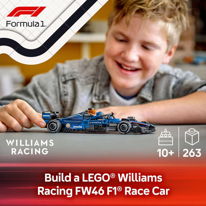 Speed Champions Williams Racing FW46 F1 Race Car Building Set Ages 10+