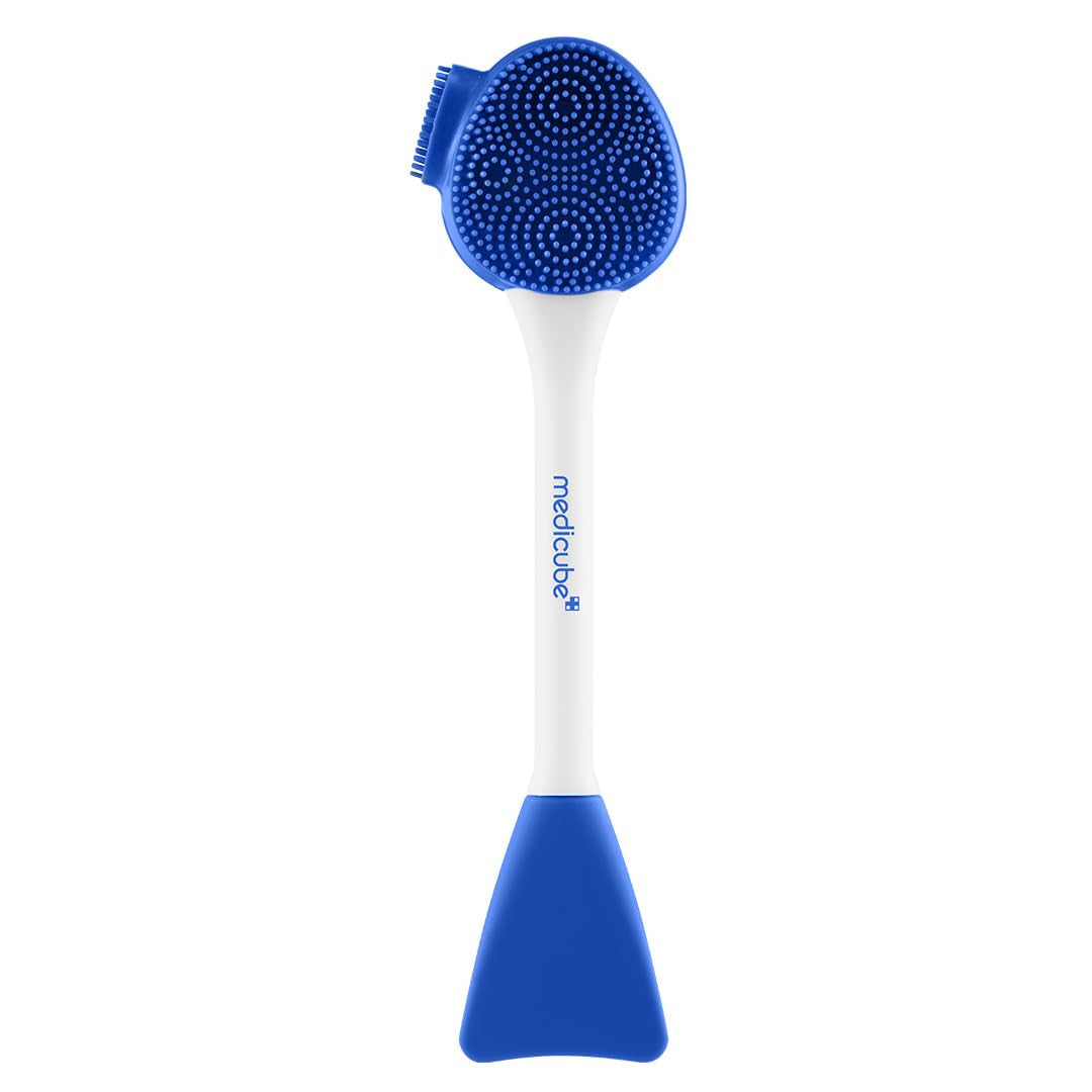 Multi Pore Brush Face Mask Applicator | 4-In-1 Silicone Brush Deep Pore Cleanse