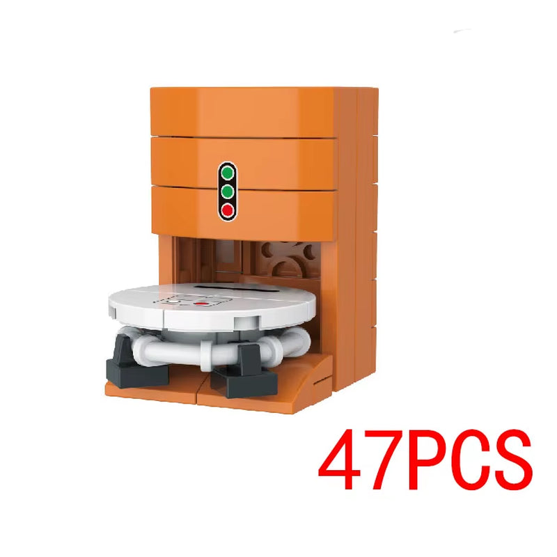 MOC City Creative Building Blocks Accessories Zoo Rhino Lion Kangaroo Wolf Fox Frog Bee Crow Peacock Mini Brick Toy Gifts X021