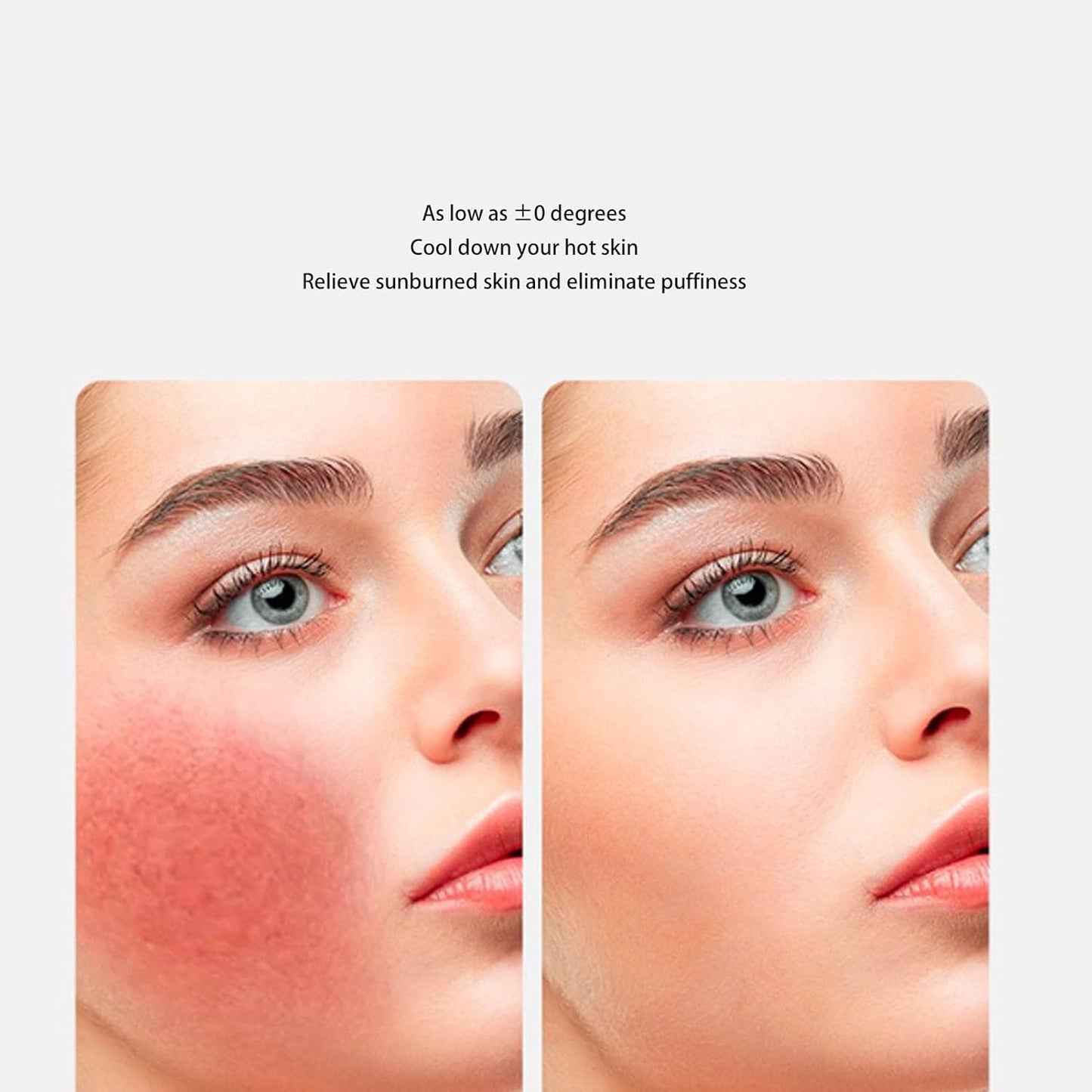 Ice Roller for Face, Nonslip Grip Face Ice Rollers Silicone Easy Facial Ice for Face Beauty Tightening Skin Care Skin Care Roller Tools for Women Man Ice Cube For