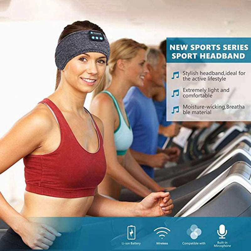 Wireless Bluetooth Sports Headband Rest Eye Mask