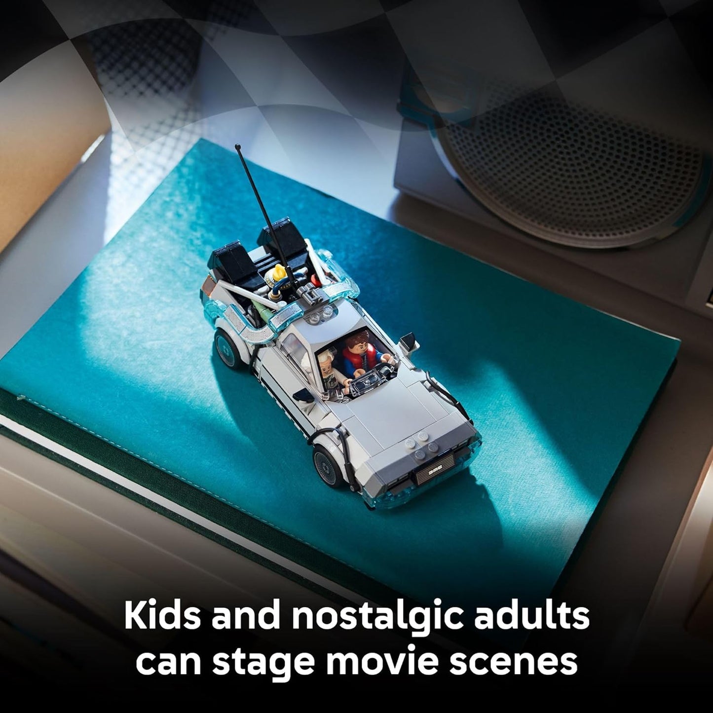 Speed Champions Back to the Future Time Machine Car 2 Build Modes Toy 77256