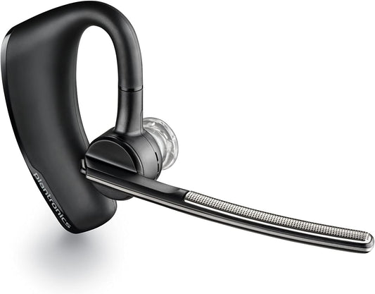 Voyager Legend Wireless Headset (Plantronics) - Single-Ear Bluetooth W/Noise-Canceling Mic - Voice Controls - Mute & Volume Buttons - Ergonomic Design -Connect to Mobile/Tablet via Bluetooth -FFP