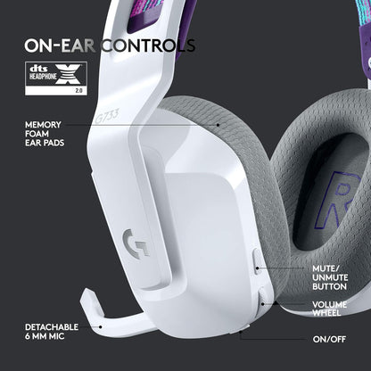 Wireless Lightspeed Gaming G733 Headset+ G305 Mouse Bundle Set