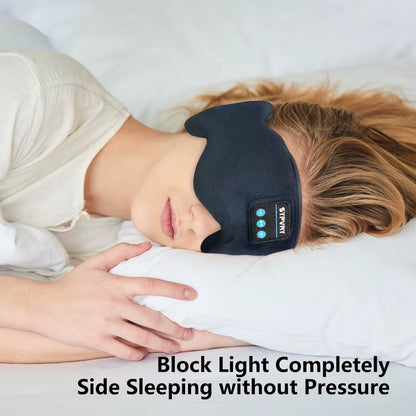 Bluetooth 5.3 Sleeping Mask with Wireless Headphones