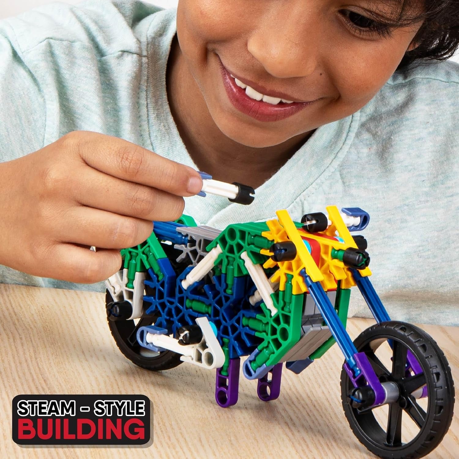 100 Model Imagination Building Set STEM Building, Kid Construction Set‚ Ages 7+