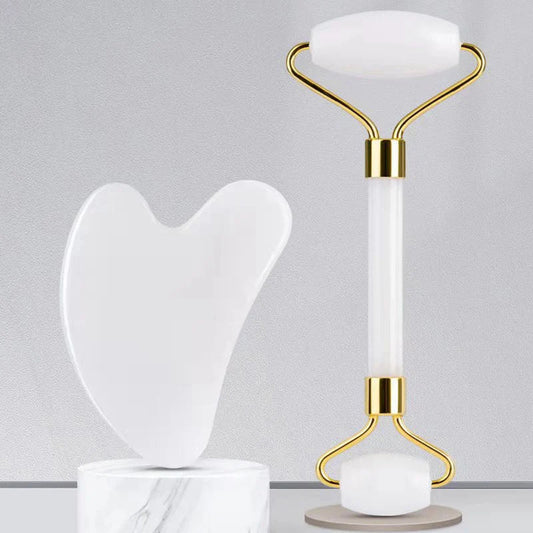 Gua Sha Board And Roller Anti Aging Face Body Massage Slimming Tools