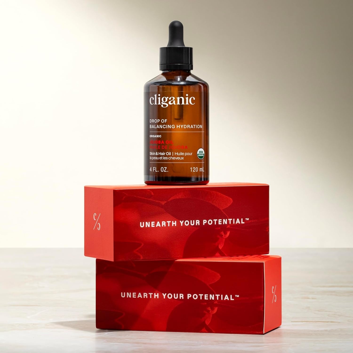 USDA Organic Jojoba Oil - 100% Pure Cold Pressed Unrefined Hexane-Free Oil for Hair, Face, Nails & Cuticles - 120ml - Certified Organic Carrier Oil - 90-Day Warranty