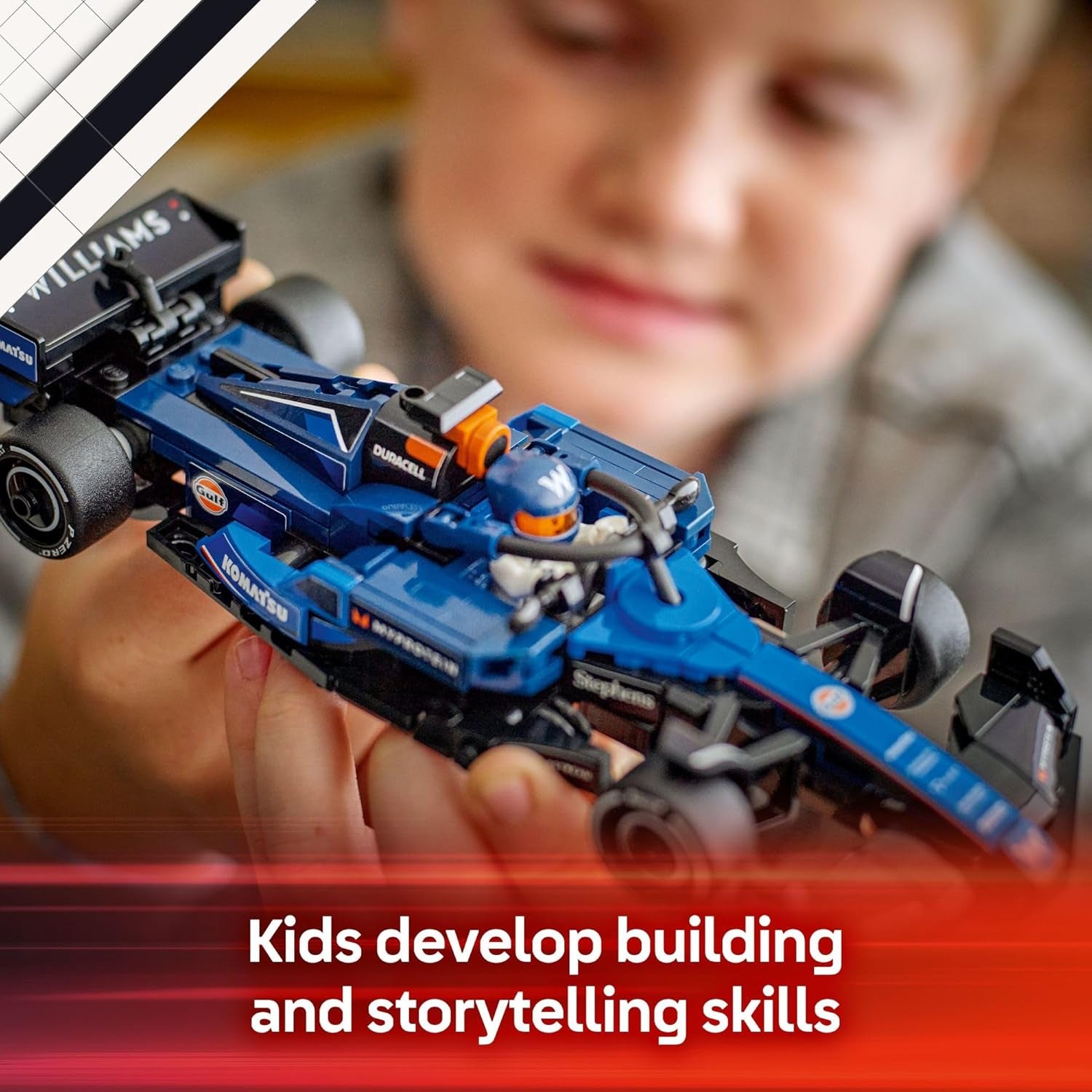 Speed Champions Williams Racing FW46 F1 Race Car Building Set Ages 10+