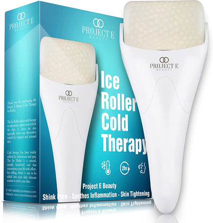 Ice Roller for Cold Therapy | Puffiness and Dark Circle Reduction | Skin Tightening and Firming | Pain Relief for Muscle Soreness and Redness