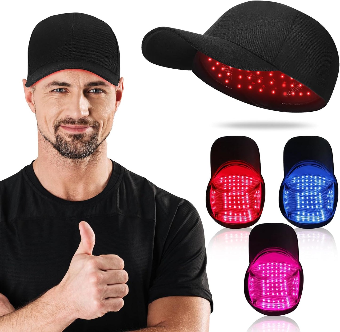 Red Light Therapy Device with Near-Infrared, Panel - 3 Modes & Timer for Pain Relief, Muscle Recovery, and Skin Rejuvenation at Home