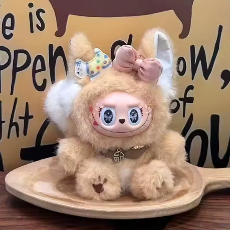 Suitable for Labubu 17Cm Vinyl Doll First Generation Standing Posture "Dark Fairy Tale" Clothing Jumpsuit Labubu Clothes Sets