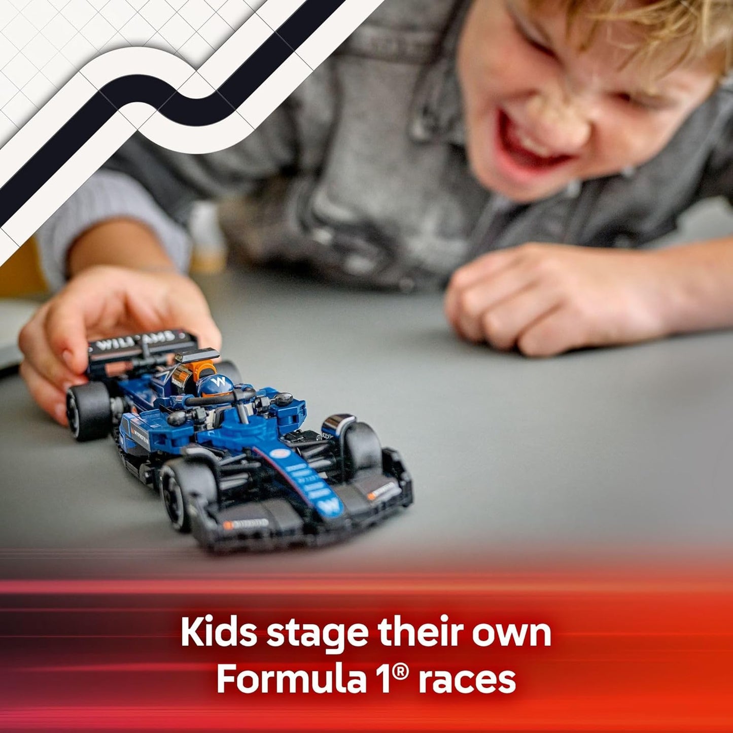Speed Champions Williams Racing FW46 F1 Race Car Building Set Ages 10+