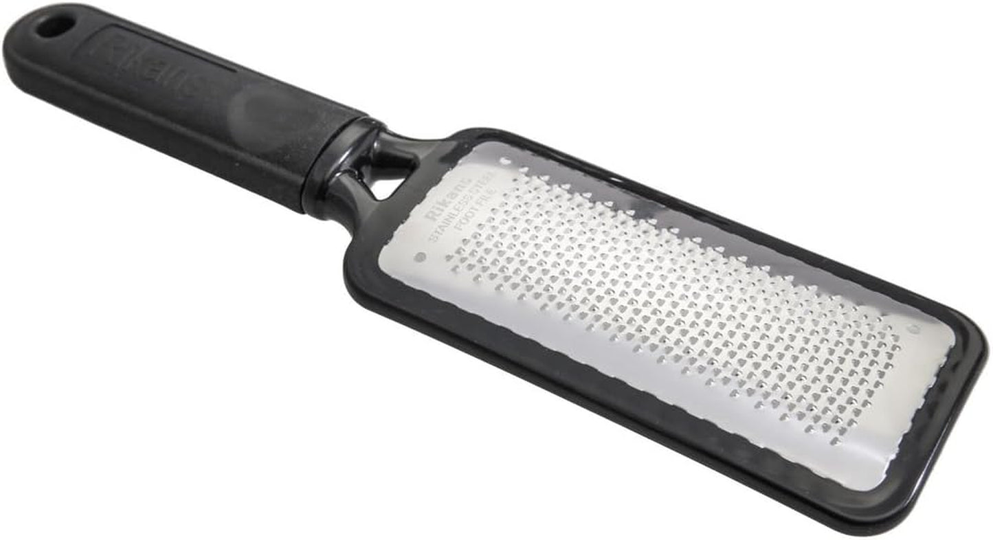 Foot Rasp Foot File and Callus Remover - Pedicure Metal Surface Tool to Remove Hard Skin, Wet and Dry Feet, High Grade Stainless Steel File