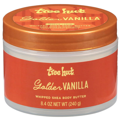 Vanilla Whipped Shea Body Butter, Long-Lasting Hydration for Soft, Smooth Skin, Nourishing Essential Body Care, Lightweight Moisturizer, 8.4 Fl Oz