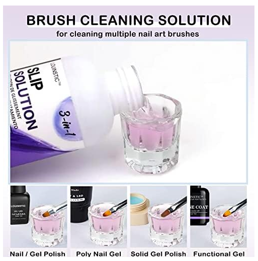 POLY NAIL GEL SLIP SOLUTION SET