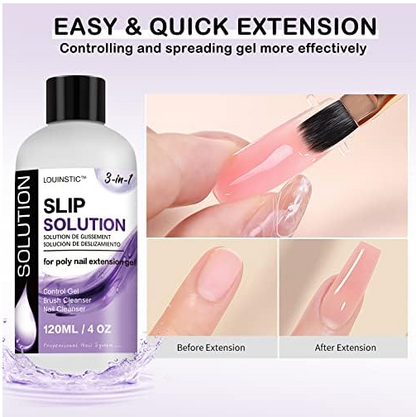 POLY NAIL GEL SLIP SOLUTION SET