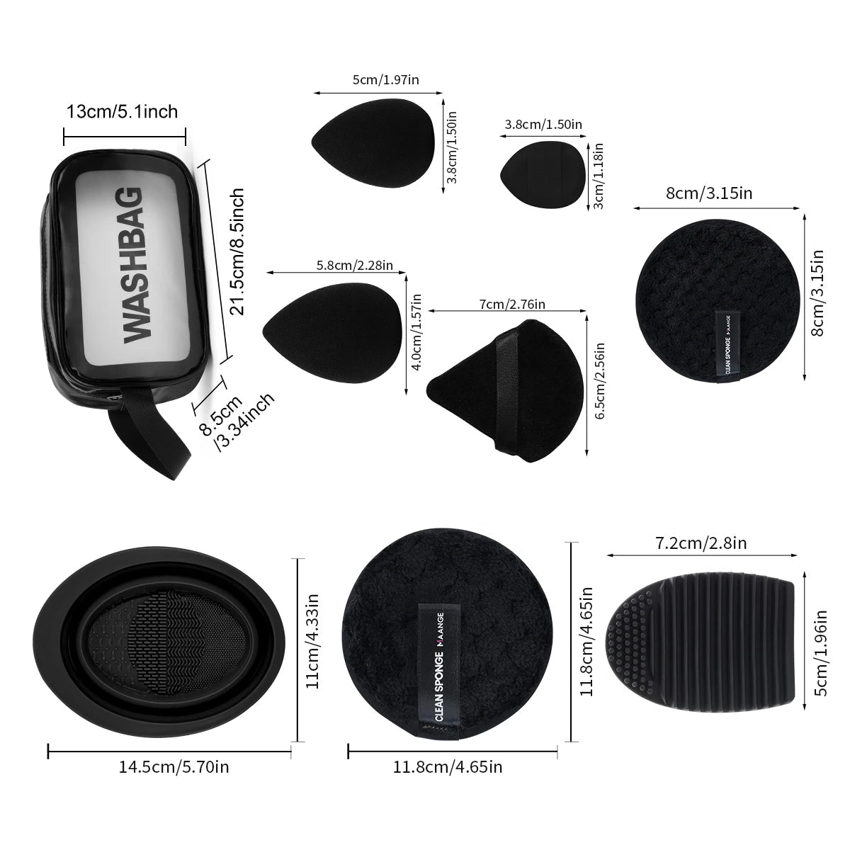 MAKEUP BRUSH KIT PREMIER COSMECEUTICAL GRADE