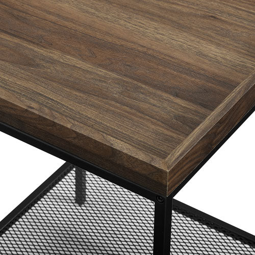 Modern Tray Top Square End/Side Table