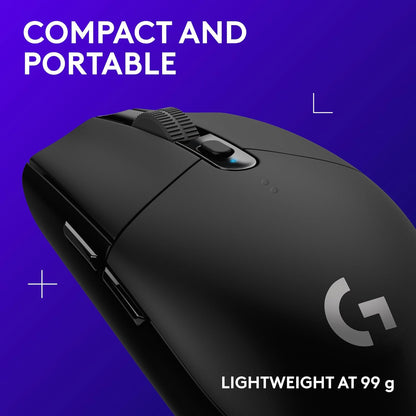 305 Lightspeed Wireless Gaming Mouse + G515 TKL Wireless Gaming Keyboard (Tactile) Bundle: Black