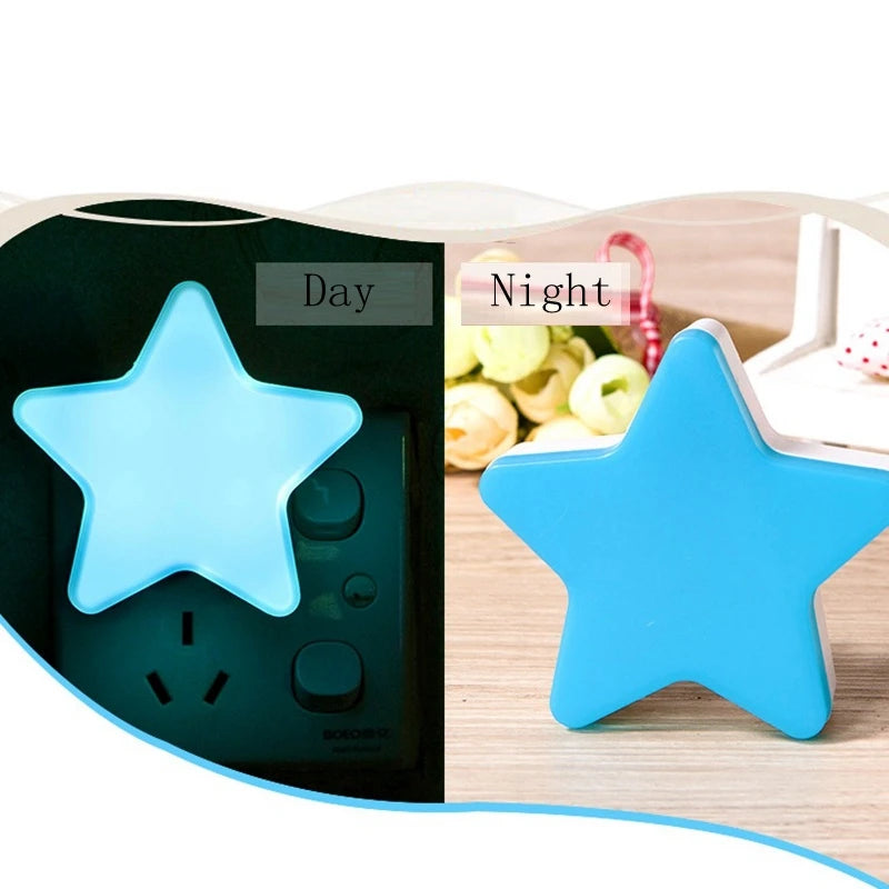 Star Night Light US Plug – Bedroom, Nursery, Corridor Home Décor LED Lamp