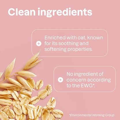 Body Lotion for Baby with Sensitive Skin, Made in Canada, EWG Verified, Plant and Mineral-Based Ingredients, Vegan, Enriched with Oat, Unscented, 473 Ml