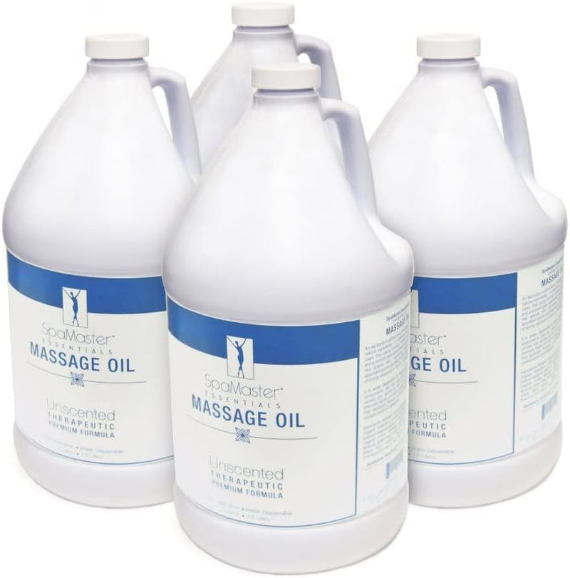 Unscented Superior Grade Massage Oil in 1 Gallon Bottles