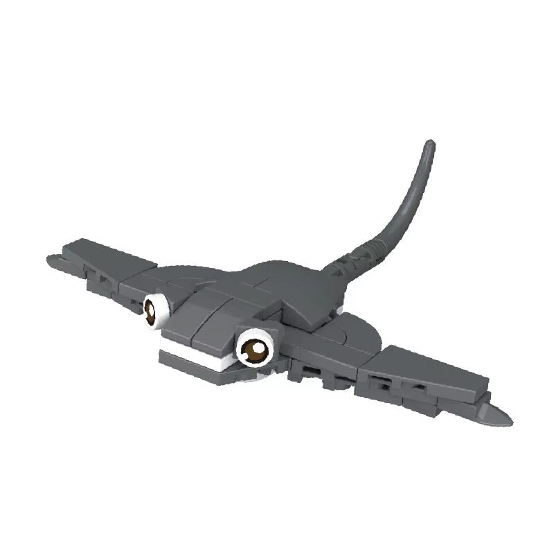 MOC City Creative Building Blocks Accessories Zoo Rhino Lion Kangaroo Wolf Fox Frog Bee Crow Peacock Mini Brick Toy Gifts X021