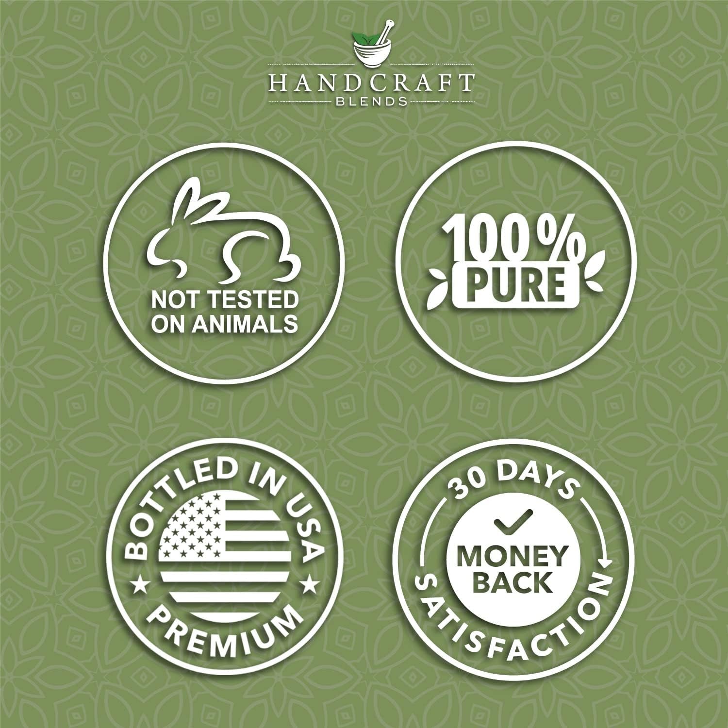 Handcrafted Basil Essential Oil - 100% Pure and Natural - Premium Quality for Diffusers and Aromatherapy - 0.33 Fl Oz - Set of 2