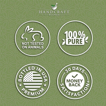 Handcrafted Basil Essential Oil - 100% Pure and Natural - Premium Quality for Diffusers and Aromatherapy - 0.33 Fl Oz - Set of 2