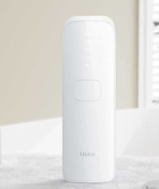  IPL Laser Hair Removal for Women, Men, IPL Hair Removal - Sapphire Ice-Cooling System, Painless & Long-Lasting Result, Flat-Head Design, Body & Face, White