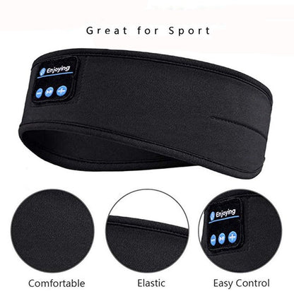 Wireless Bluetooth Sports Headband Rest Eye Mask