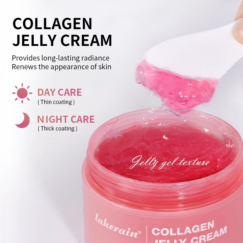 Moisturizing Collagen Jelly Cream Niacinamide Hydrolyzed Hydration Skincare