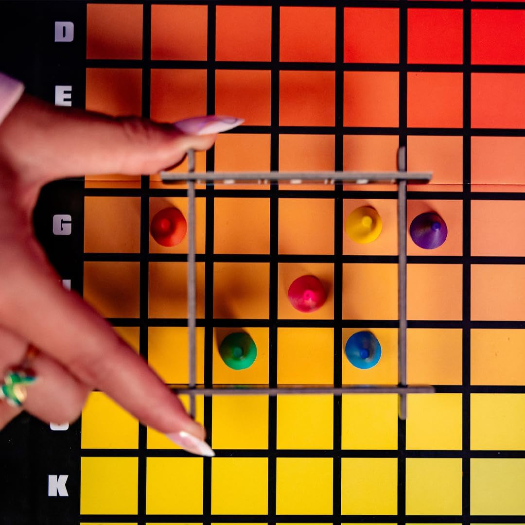 HUES and CUES Color Guessing Board Game Family Party Challenging Game  