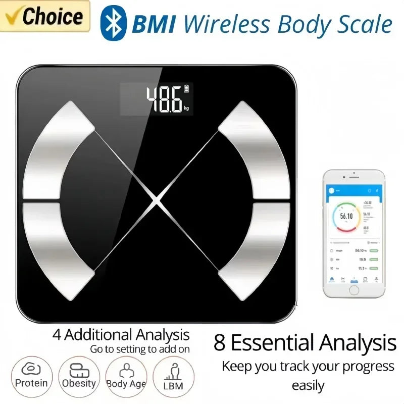 Smart Body Scale for Home – High Precision Digital Weight Scale with HD LCD Display