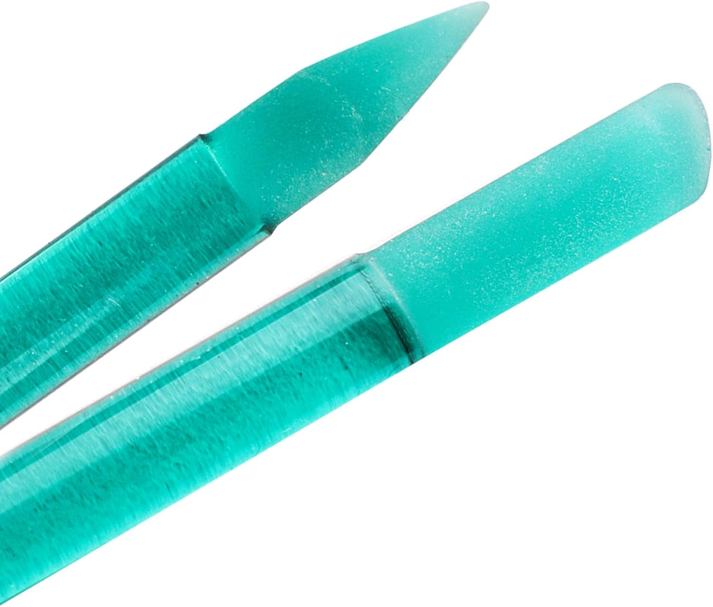 Glass Cuticle Pusher - 1Pc Purple Glass Cuticle Pusher Tool. Dual Ended Czech Glass Crystal Cuticle Pusher with Pointed and Slanted Ends