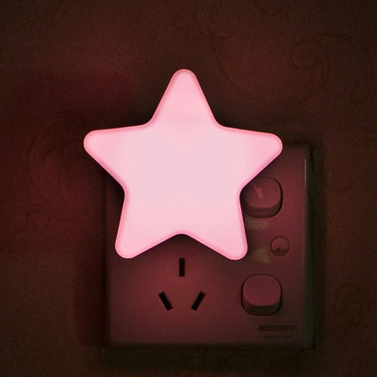 Star Night Light US Plug – Bedroom, Nursery, Corridor Home Décor LED Lamp
