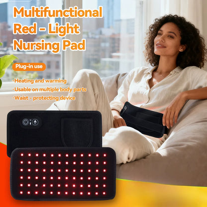 NEW 72 Leds Red Light Belt 660Nm&850Nm Infrared Light Therapy Pad for Body Fatigue Deep Therapy for Back Knee Hands Feet Relief