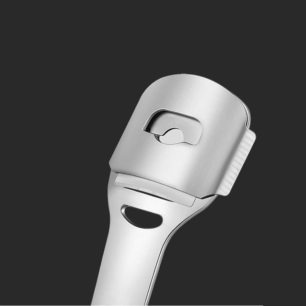 Professional Pedicure Callus Shaver with Wooden Handle and 10 Replacement Blades